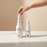 طقم 2 مئذنة خزفية