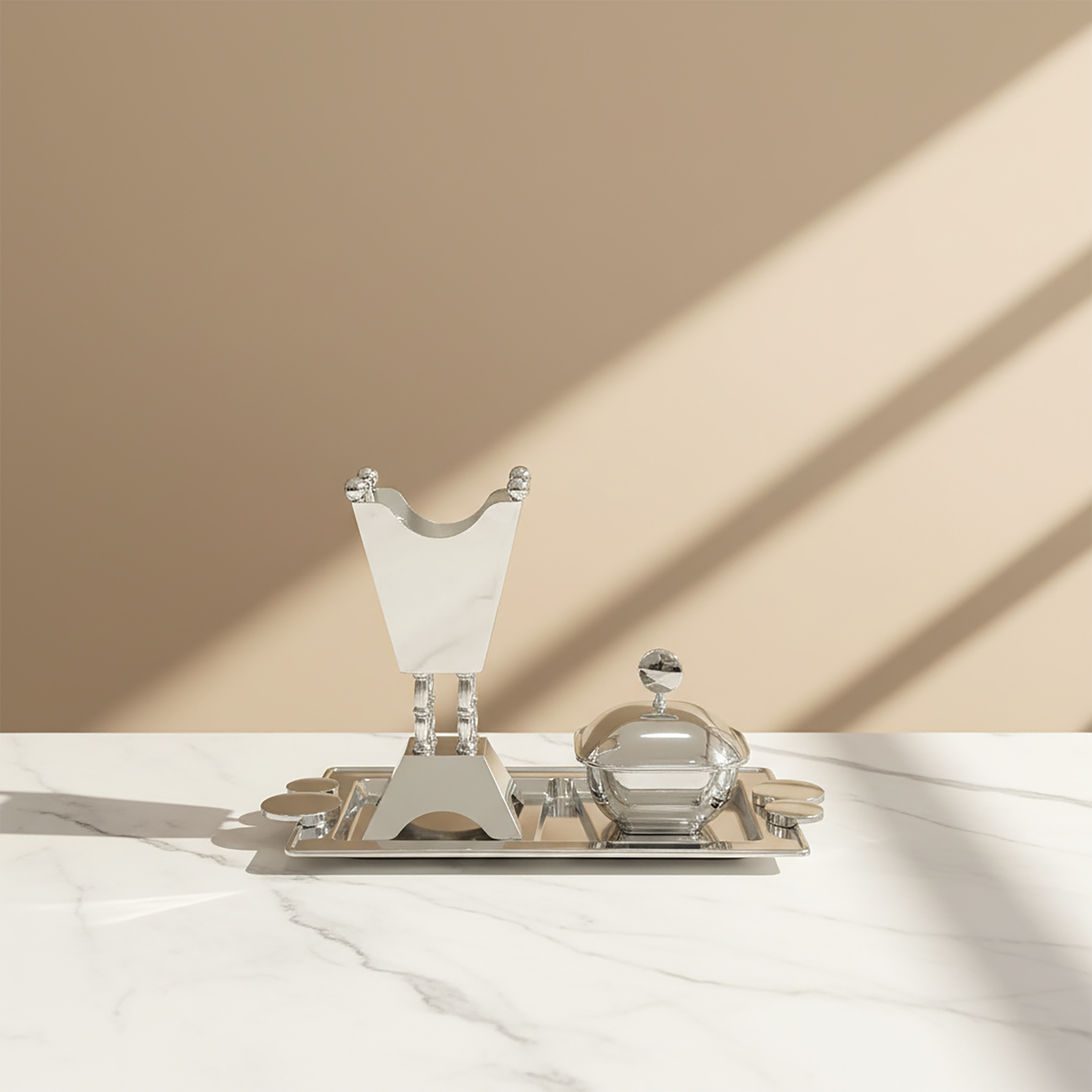 طقم مبخر ستانلس