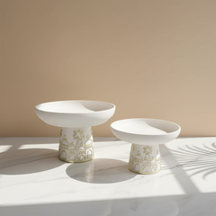 طقم من 2 إستاند خزف رمضاني