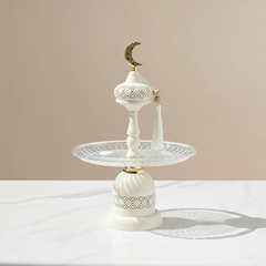 إستاند زجاجي مضئ درجتين كبير