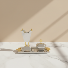 طقم مبخر ستانلس