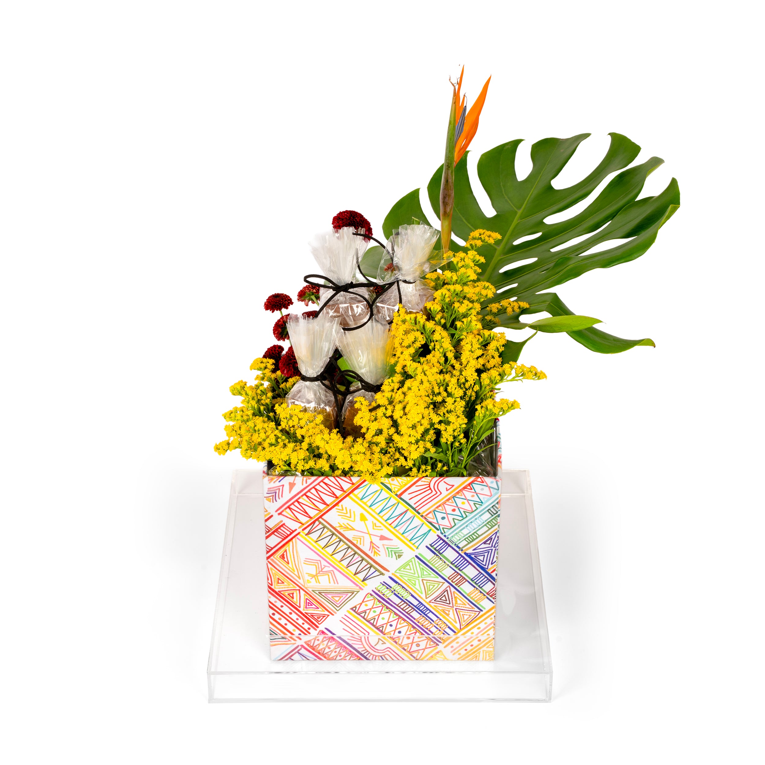 تنسيق ورد أنيق مع كاكاو فاخر