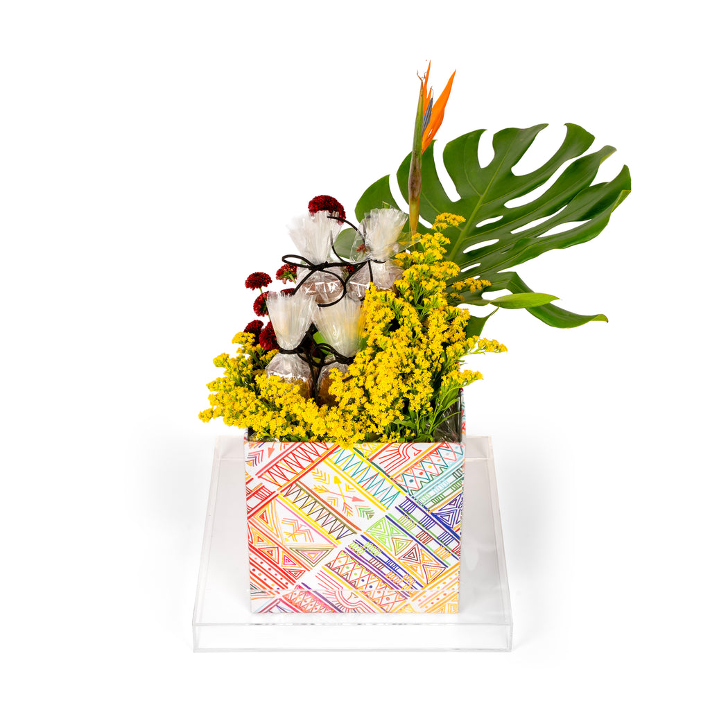 تنسيق ورد أنيق مع كاكاو فاخر