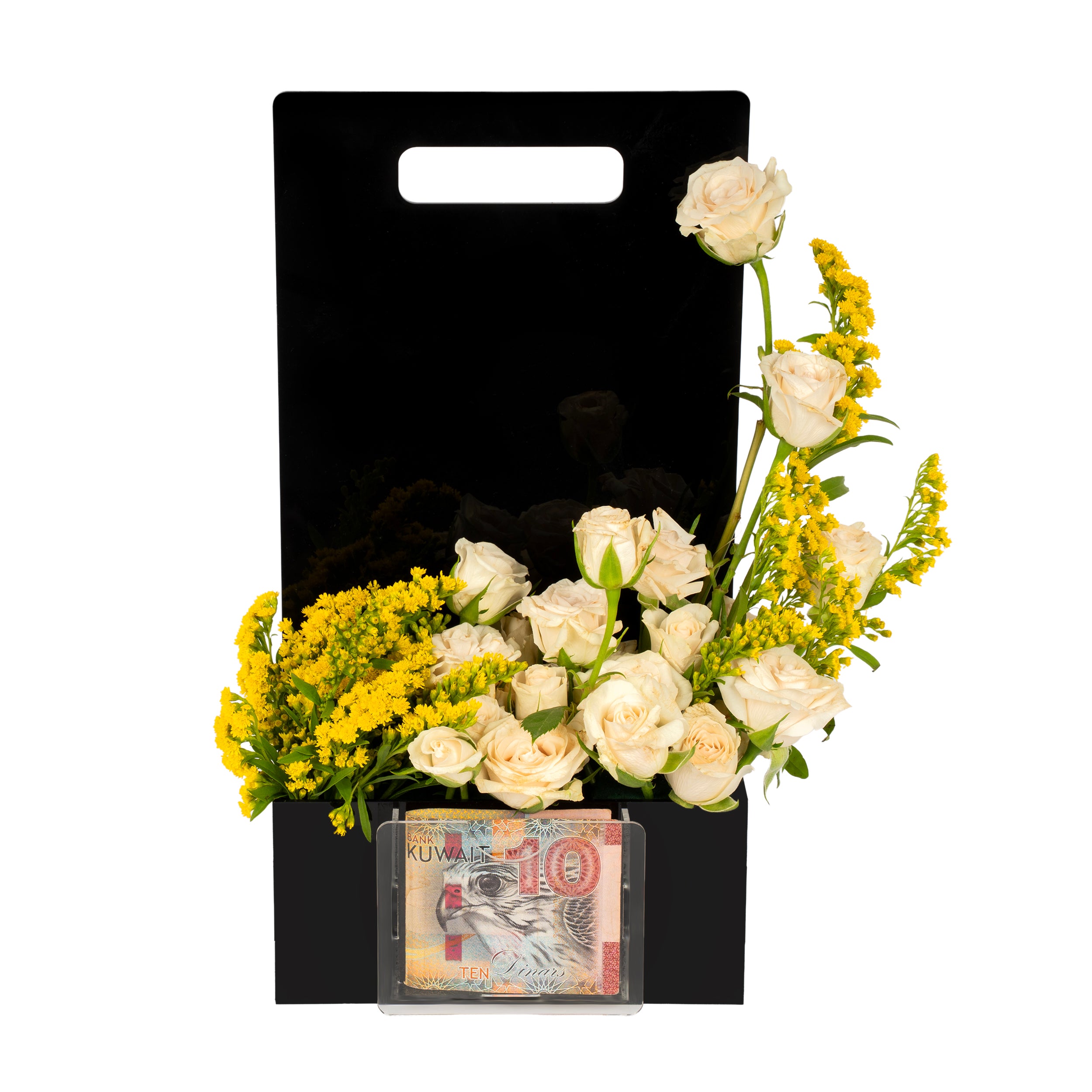 تنسيق ورد بوكس اكريلك مع عانية 