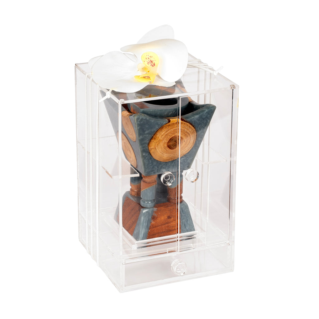 مبخر أنيق مع بوكس أكريليك