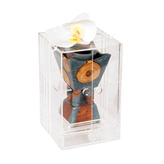 مبخر أنيق رمادي مع بوكس أكريليك