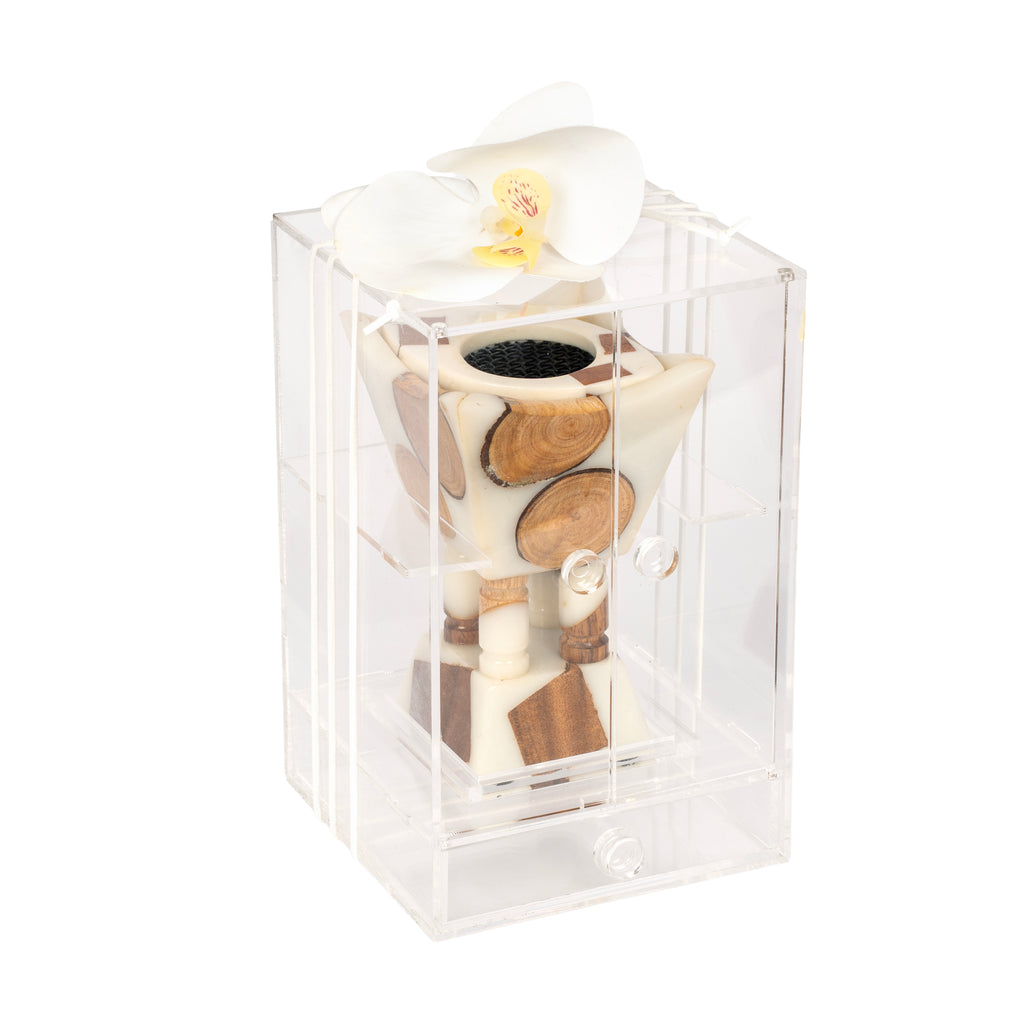 مبخر أنيق مع بوكس أكريليك