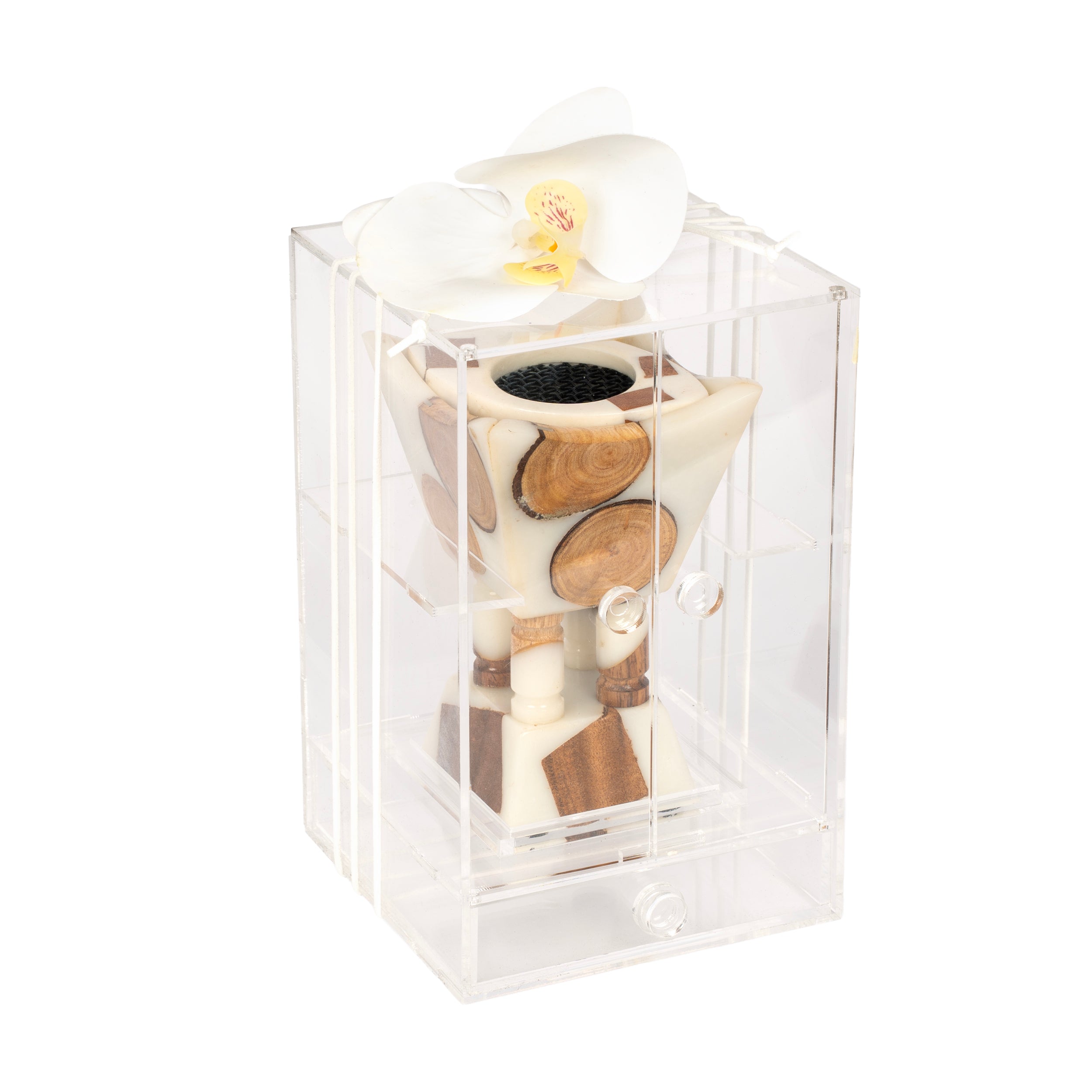 مبخر أنيق مع بوكس أكريليك