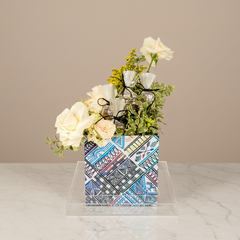 تنسيق ورد مع  مع كاكاو فاخر