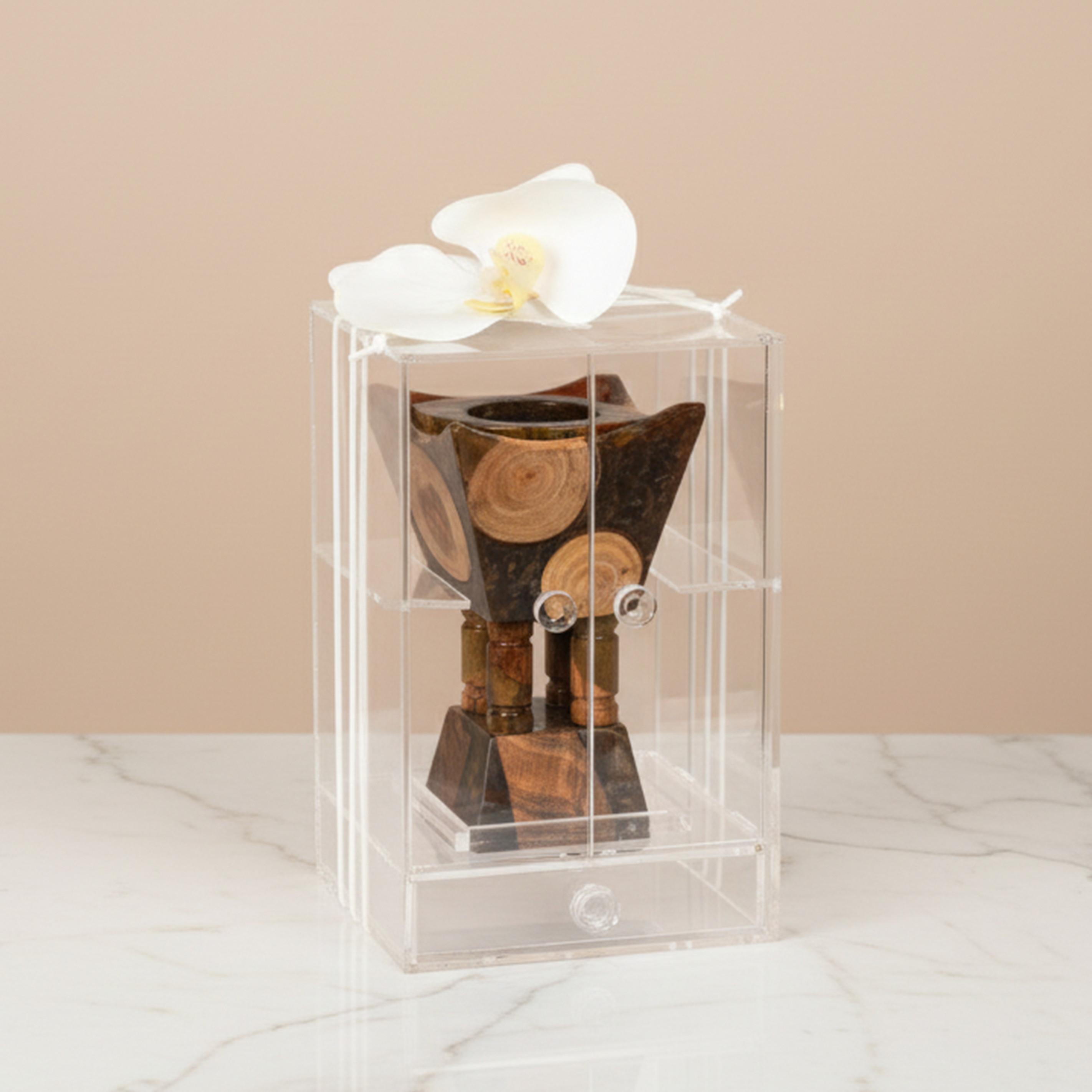 مبخر أنيق مع بوكس أكريليك