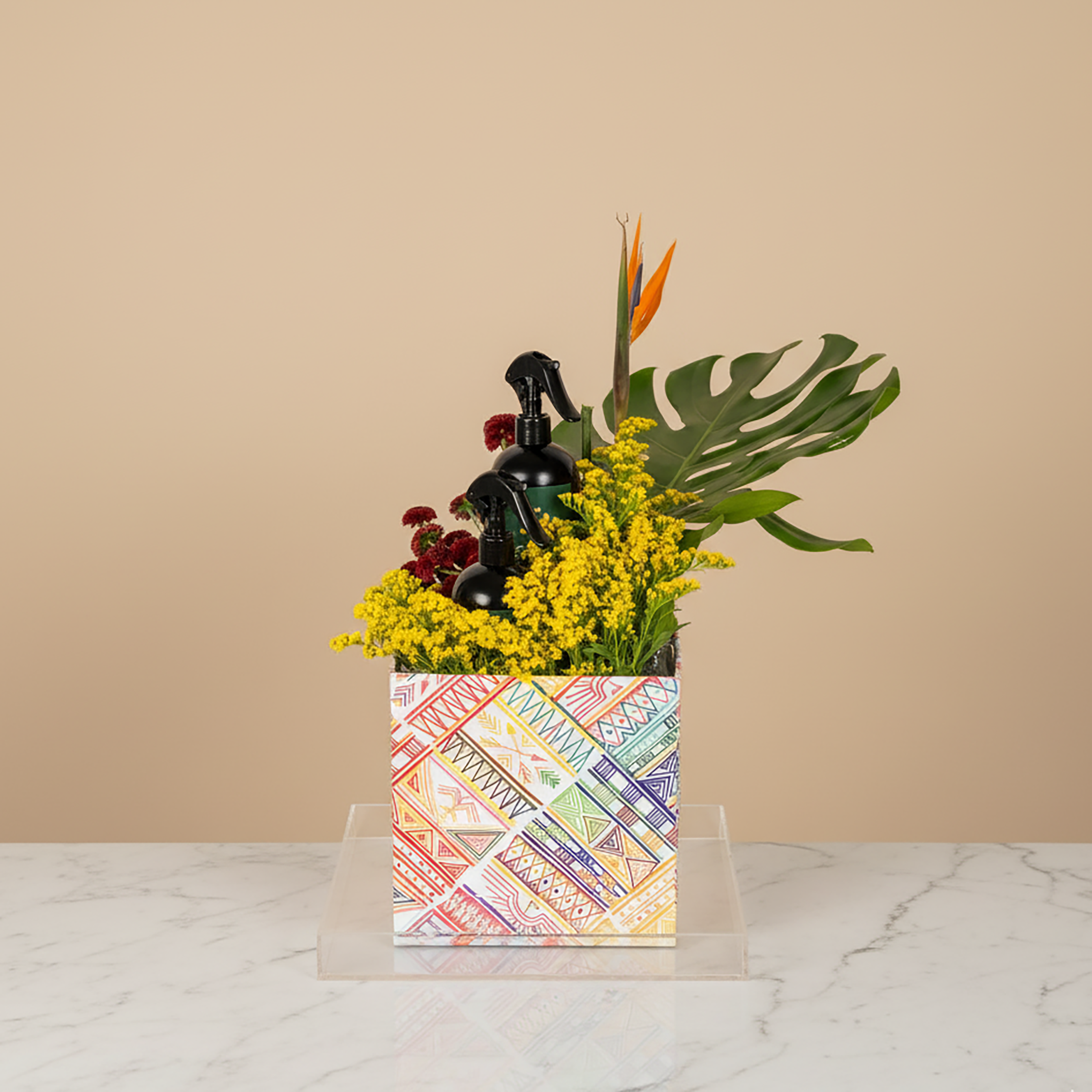 تنسيق ورد أنيق مع كاكاو فاخر